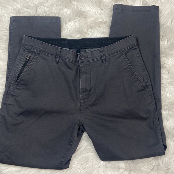 Like New English Laundry Mens Straight Leg Pants - Picture 2 of 7